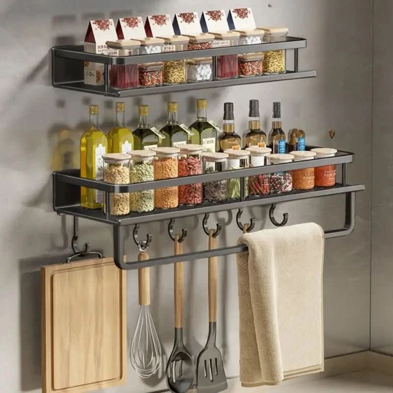Stylish Kitchen Wall Shelf - LuxeHome Designs