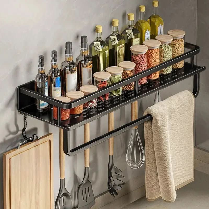 Stylish Kitchen Wall Shelf - LuxeHome Designs