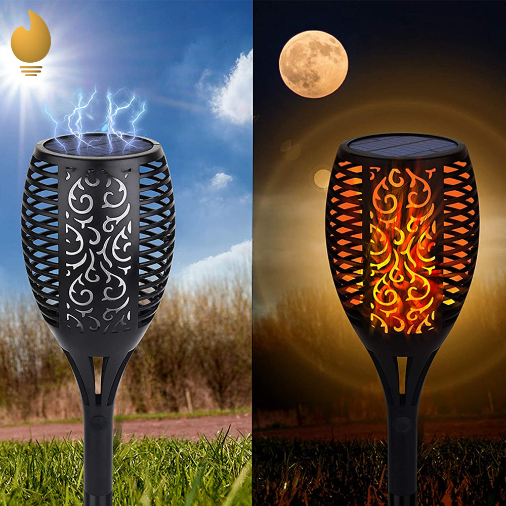 Solar LED Garden Lights - LuminaGlow Atmosphere Enhancer