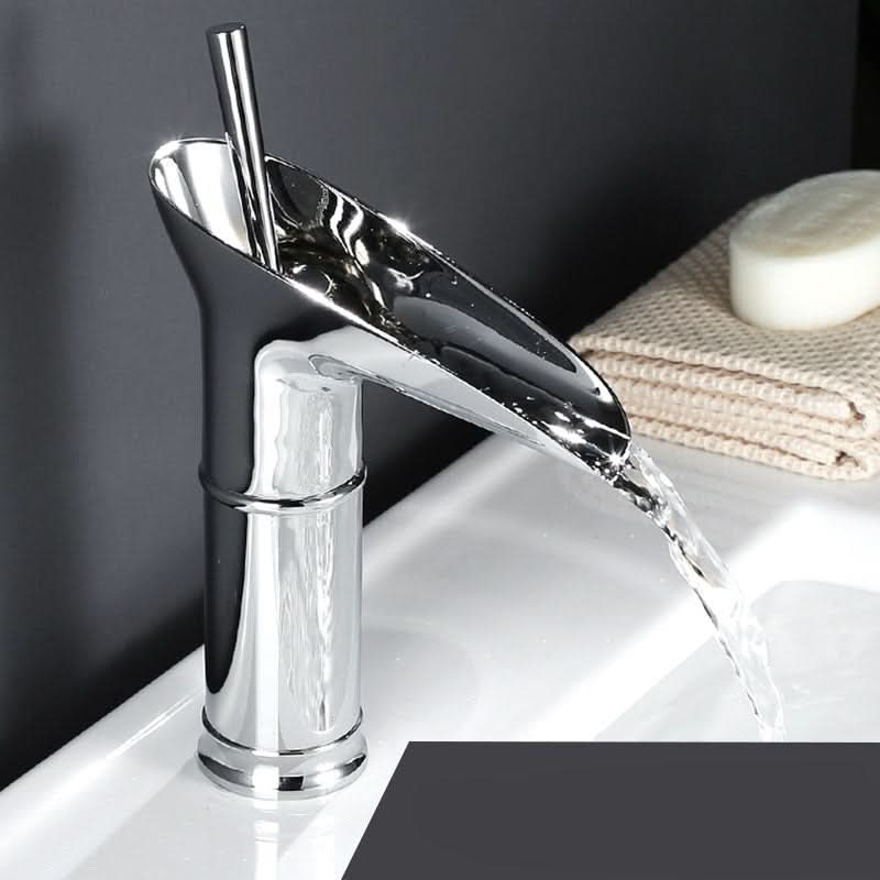 Waterfall Sink Faucet - LuxeBrass Antique Design