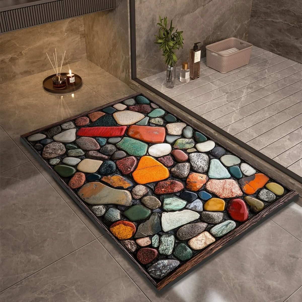 Diatomaceous Earth Bath Mat - LuxeHome Essentials