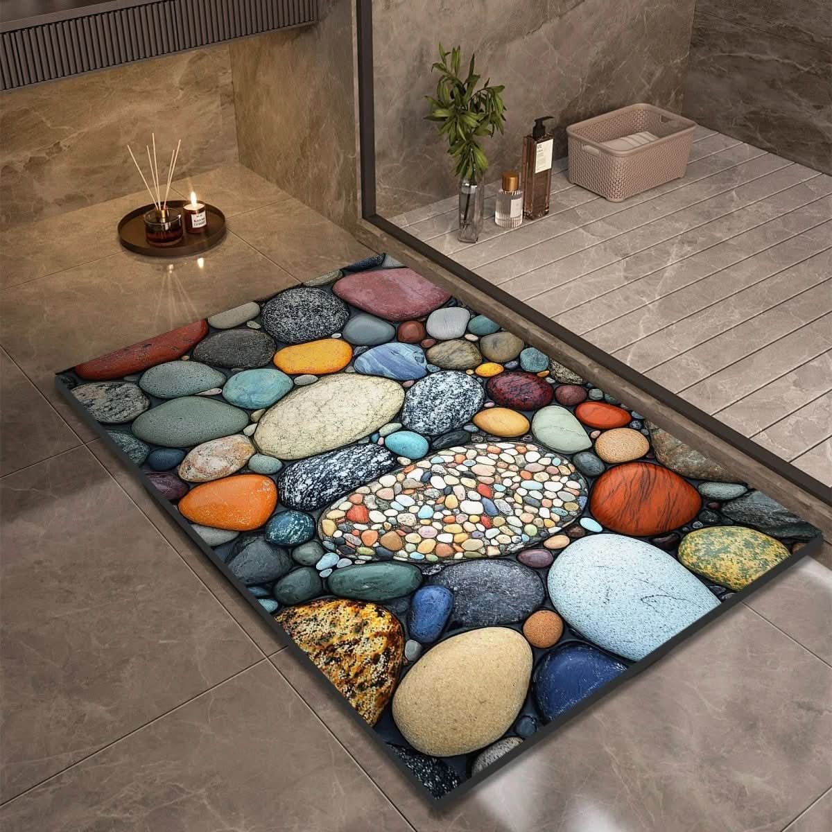 Diatomaceous Earth Bath Mat - LuxeHome Essentials