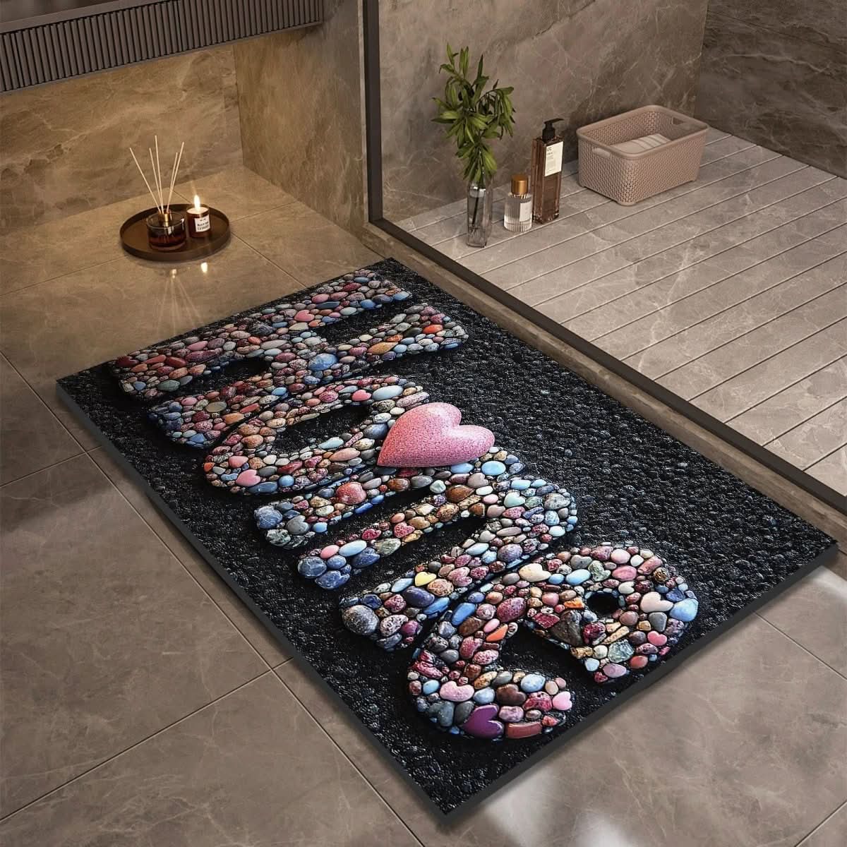 Diatomaceous Earth Bath Mat - LuxeHome Essentials