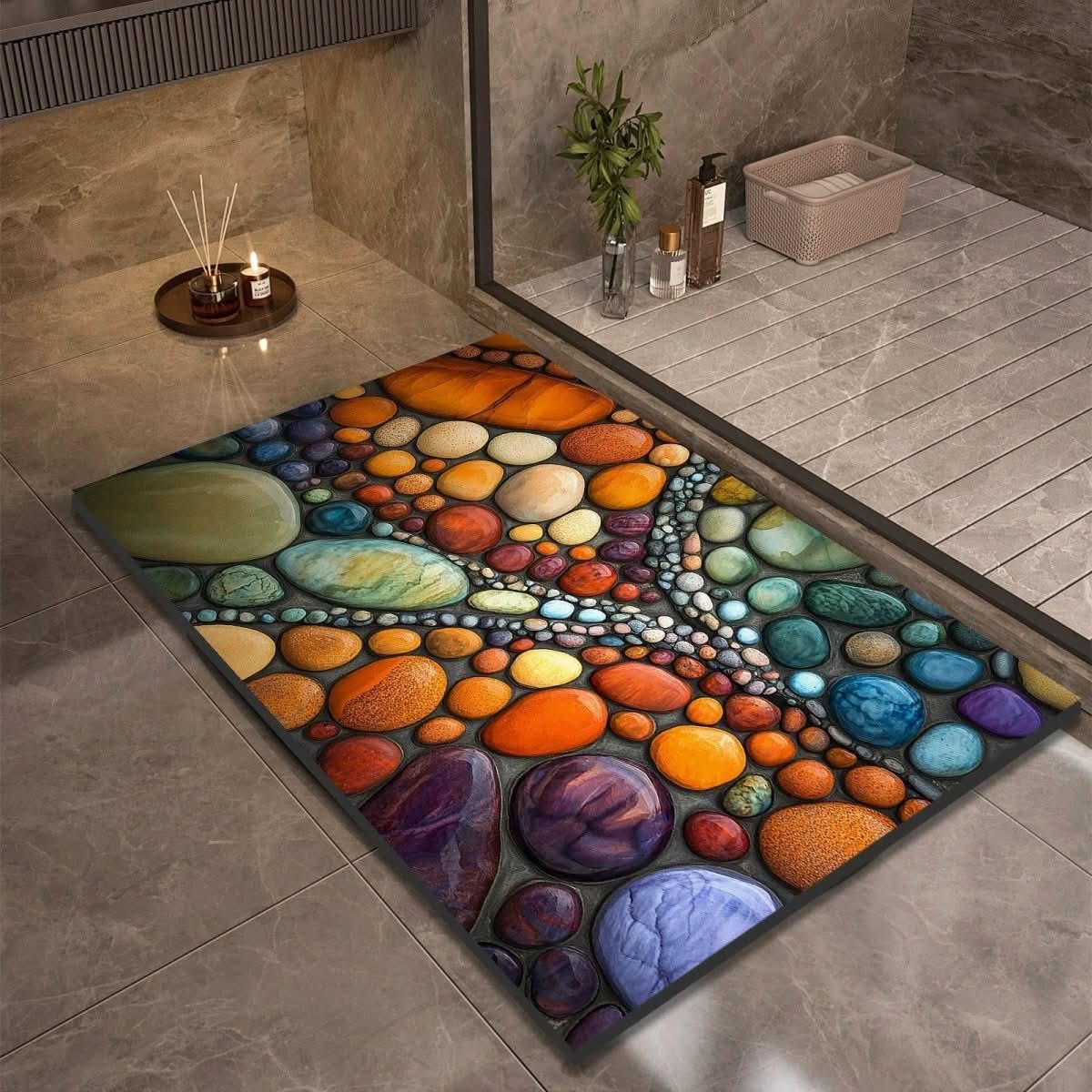 Diatomaceous Earth Bath Mat - LuxeHome Essentials