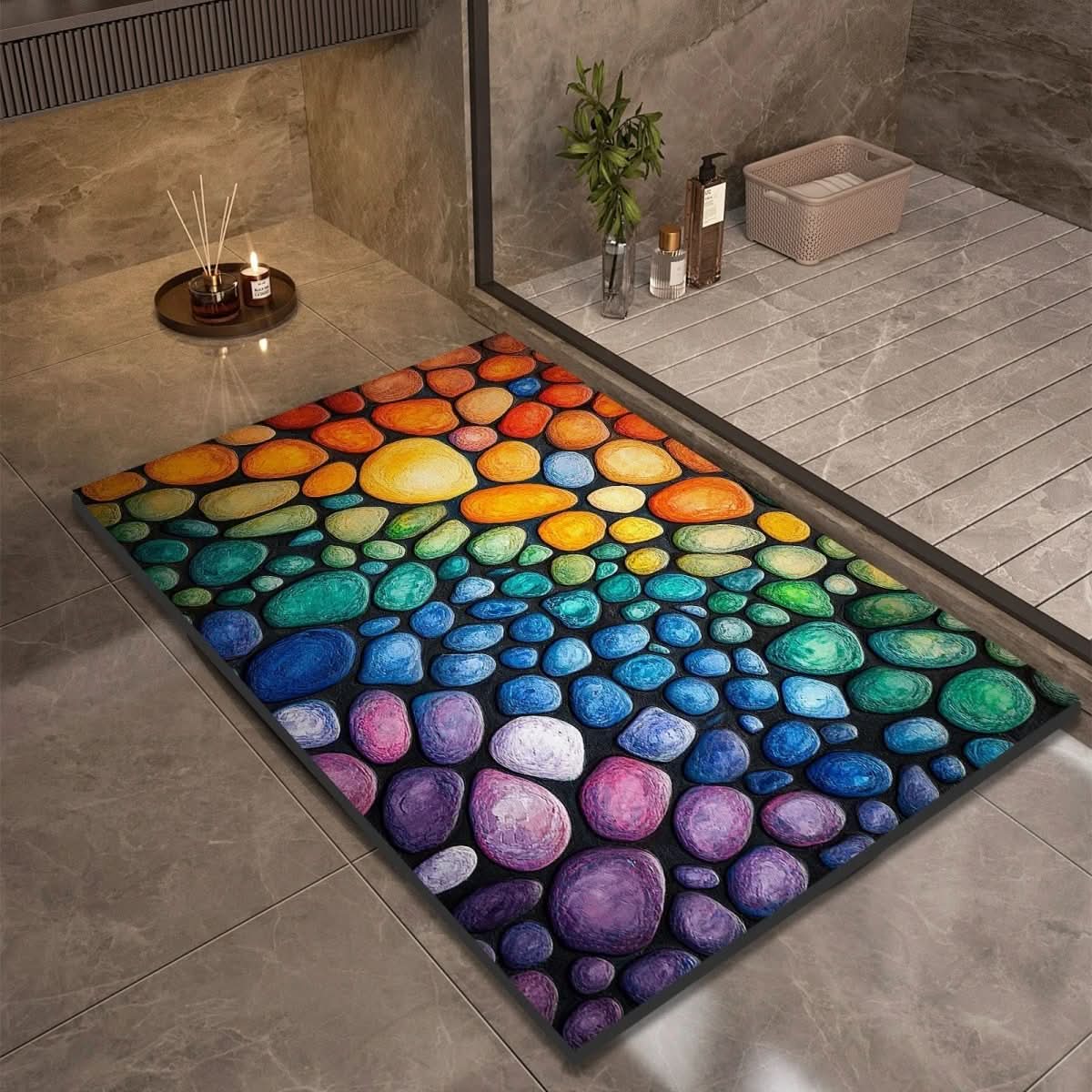 Diatomaceous Earth Bath Mat - LuxeHome Essentials