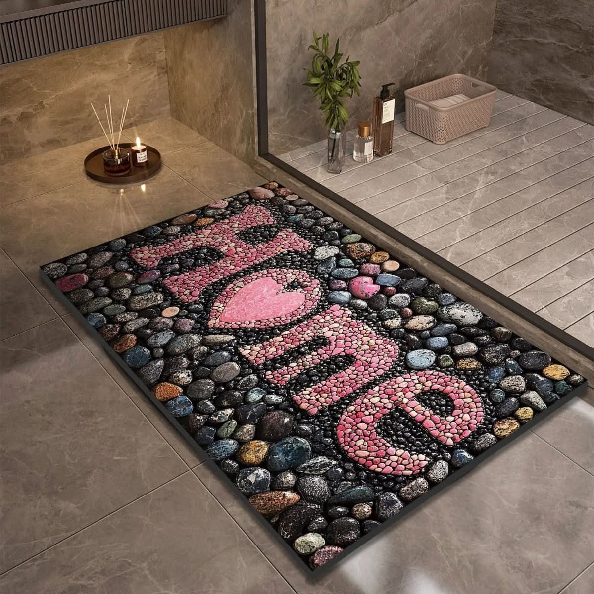 Diatomaceous Earth Bath Mat - LuxeHome Essentials