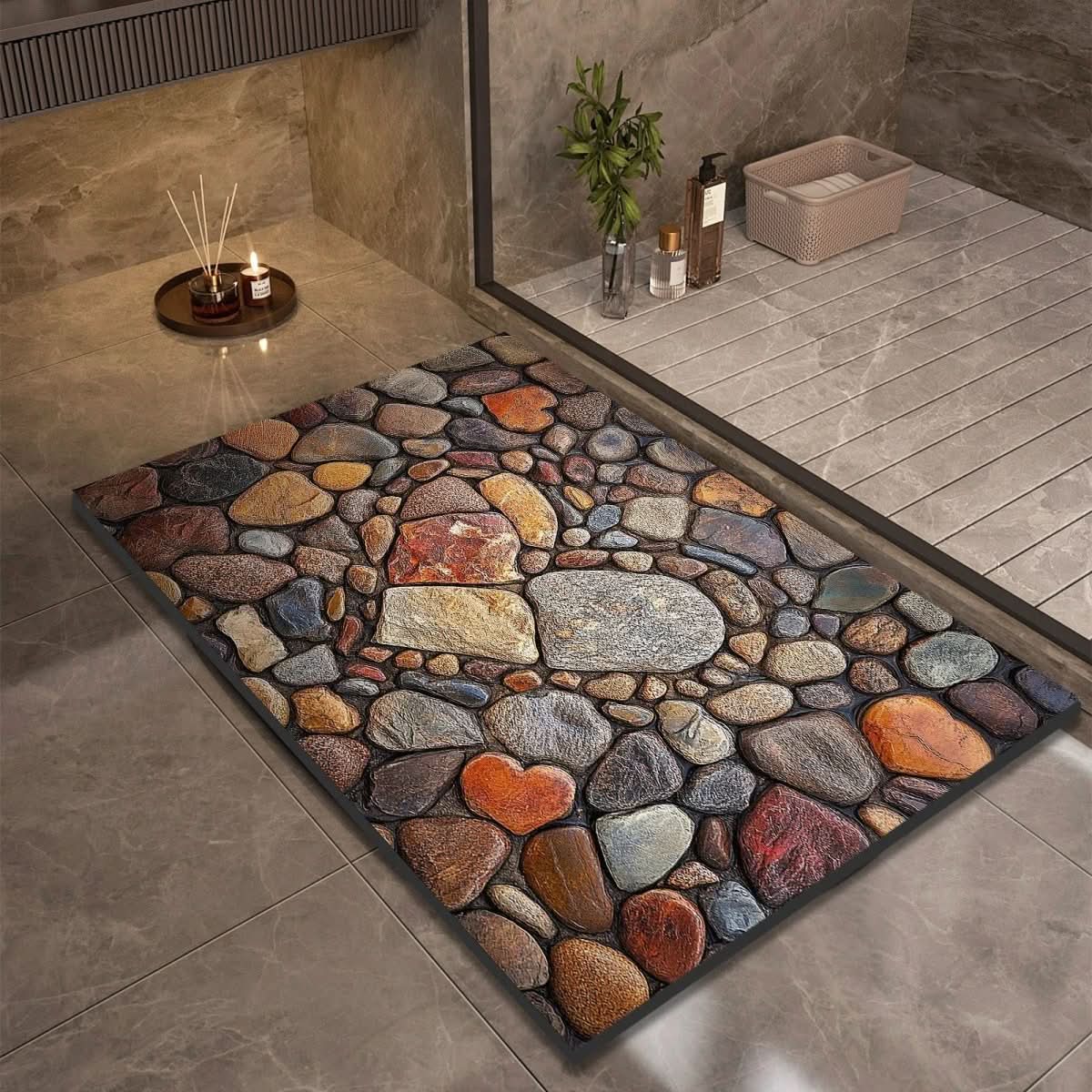 Diatomaceous Earth Bath Mat - LuxeHome Essentials