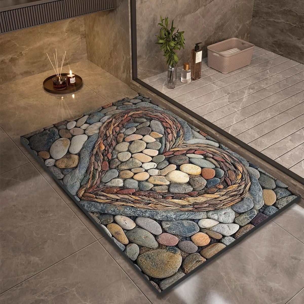 Diatomaceous Earth Bath Mat - LuxeHome Essentials