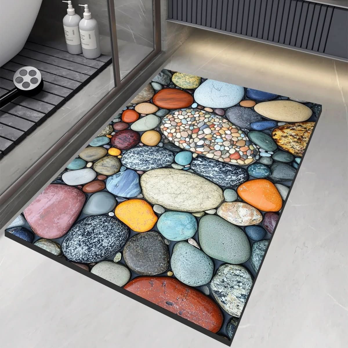 Diatomaceous Earth Bath Mat - LuxeHome Essentials