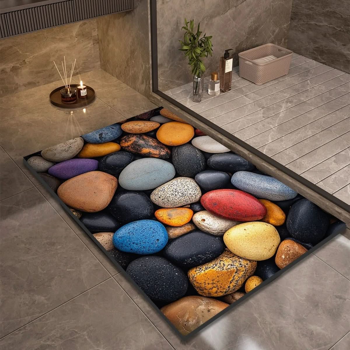 Diatomaceous Earth Bath Mat - LuxeHome Essentials