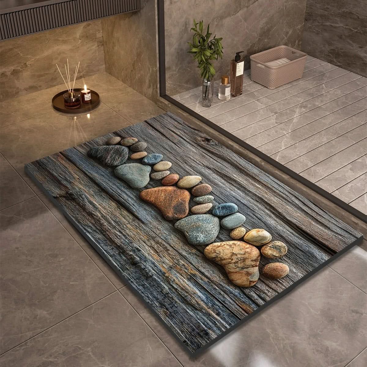 Diatomaceous Earth Bath Mat - LuxeHome Essentials