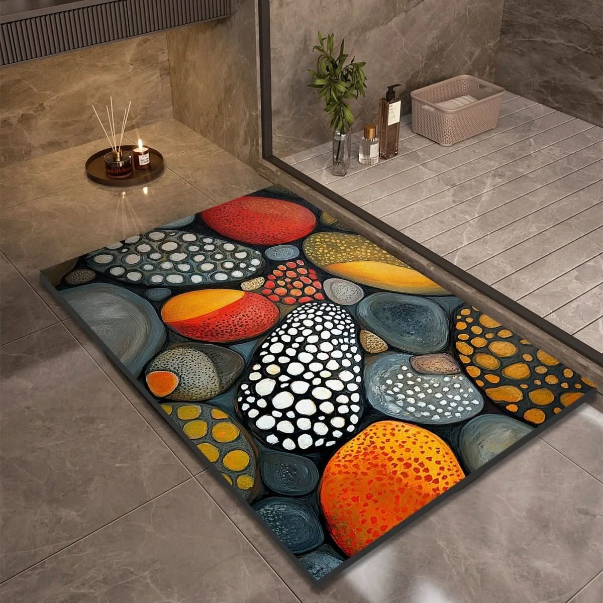 Diatomaceous Earth Bath Mat - LuxeHome Essentials