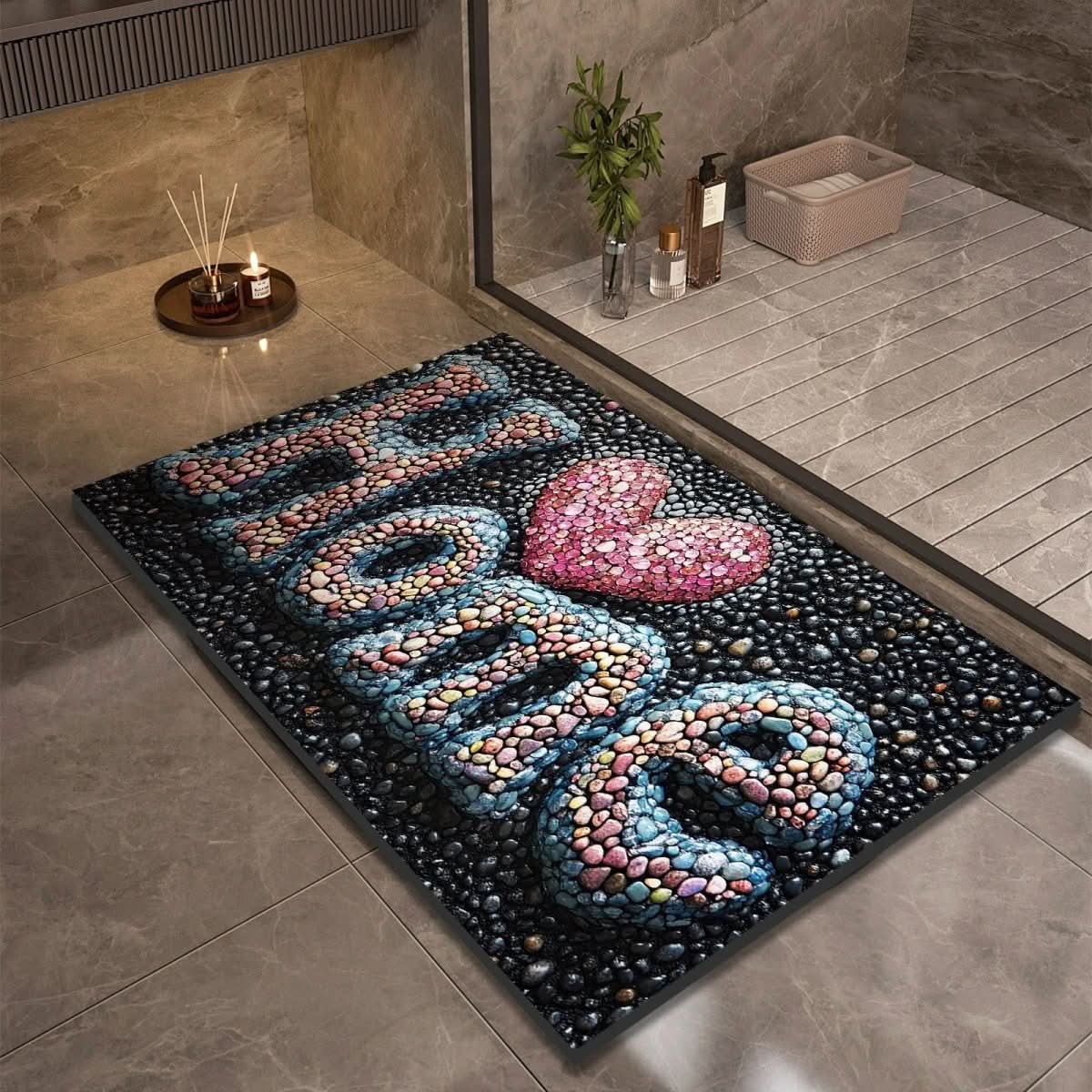 Diatomaceous Earth Bath Mat - LuxeHome Essentials