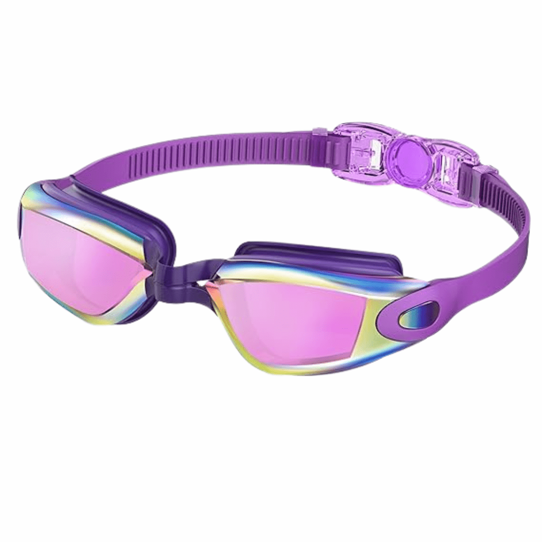 ClearVision Anti-Fog Swimming Goggles - AquaElite