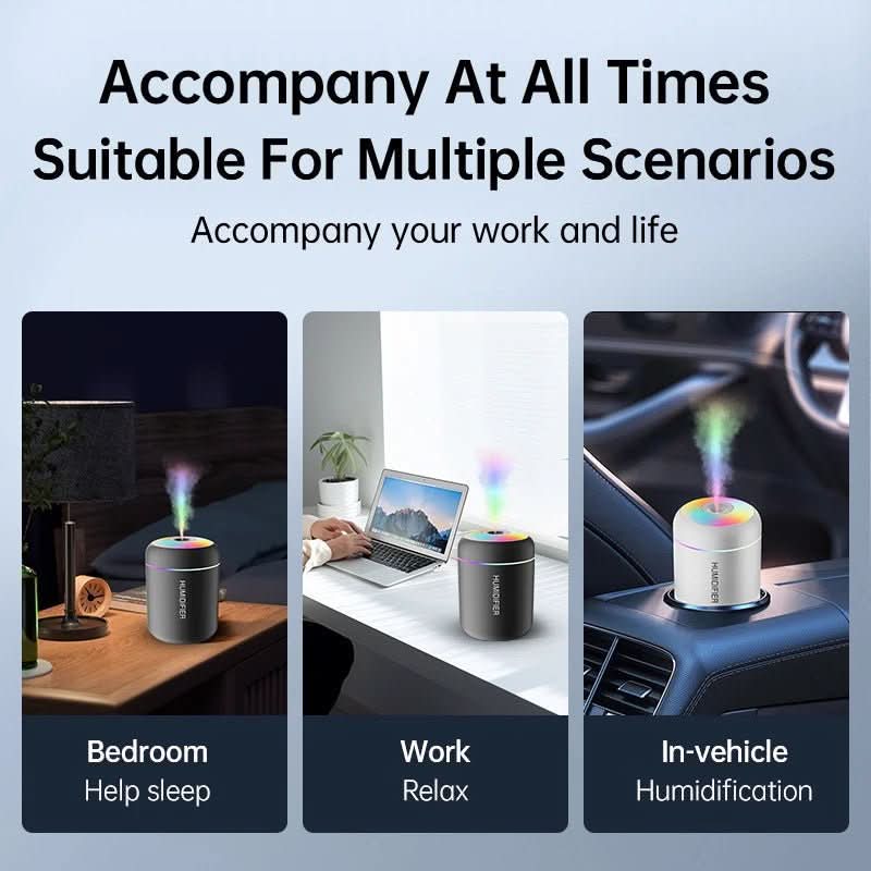 AromaMist Mini USB Humidifier - PureAir Essentials