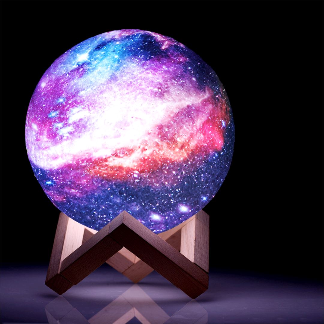 3D Wireless Moon Lamp - LumaGlow
