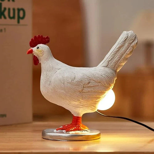 Charming Chicken Table Lamp - LumaNest