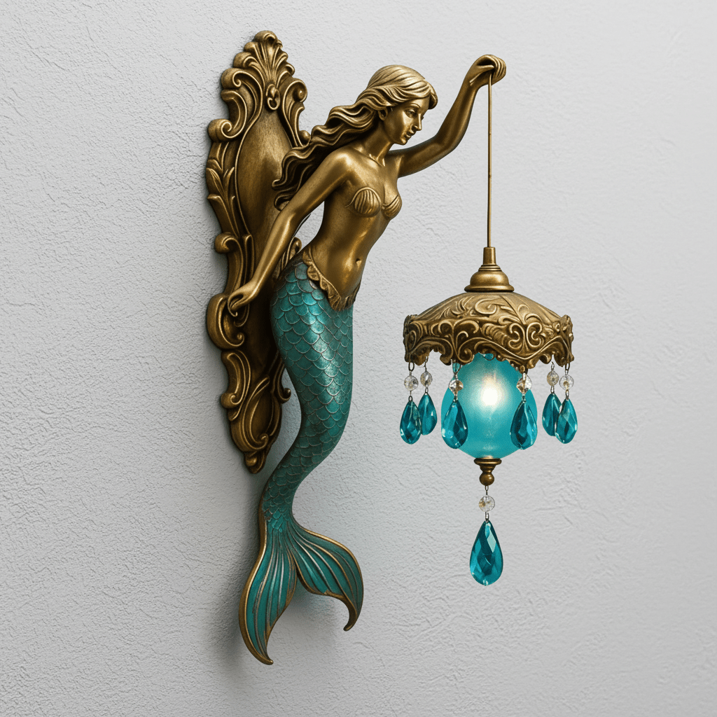 Retro Wall Lamp - LuminaCraft Handmade Lighting for Cozy Rooms