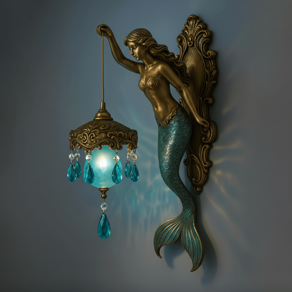 Retro Wall Lamp - LuminaCraft Handmade Lighting for Cozy Rooms