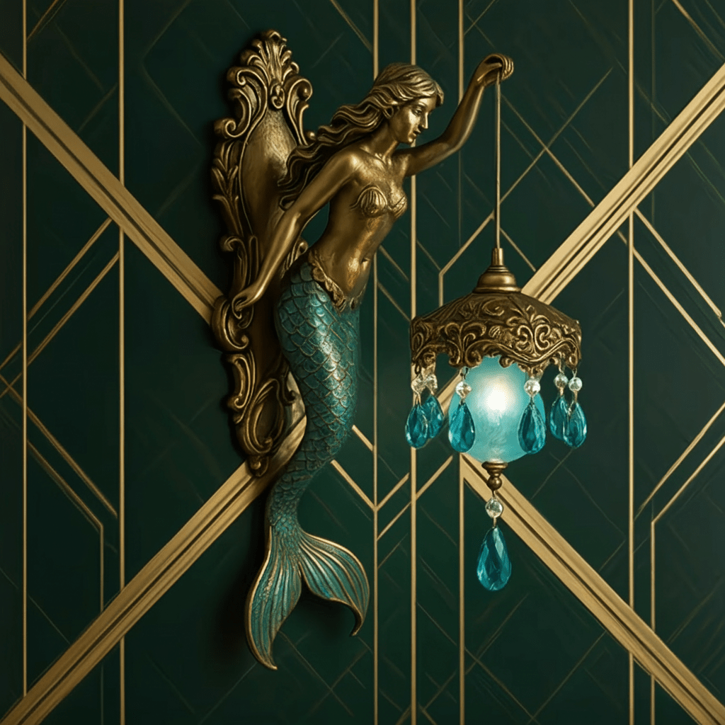 Retro Wall Lamp - LuminaCraft Handmade Lighting for Cozy Rooms