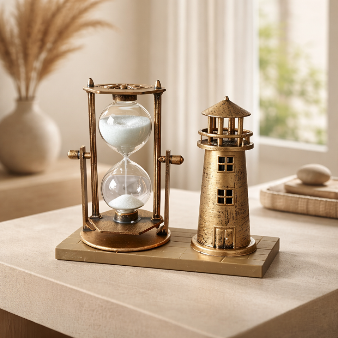 Timeless Hourglass - Aurelian Treasures Vintage Decor