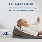 DreamNest Baby Pillow - Anti-Reflux Side Sleeper Support