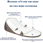 DreamNest Baby Pillow - Anti-Reflux Side Sleeper Support