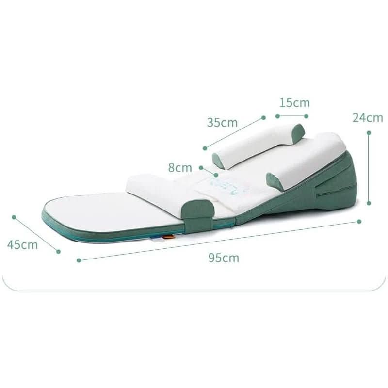 DreamNest Baby Pillow - Anti-Reflux Side Sleeper Support