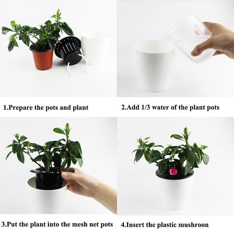Self Watering Flower Pot - Verdant Luxe