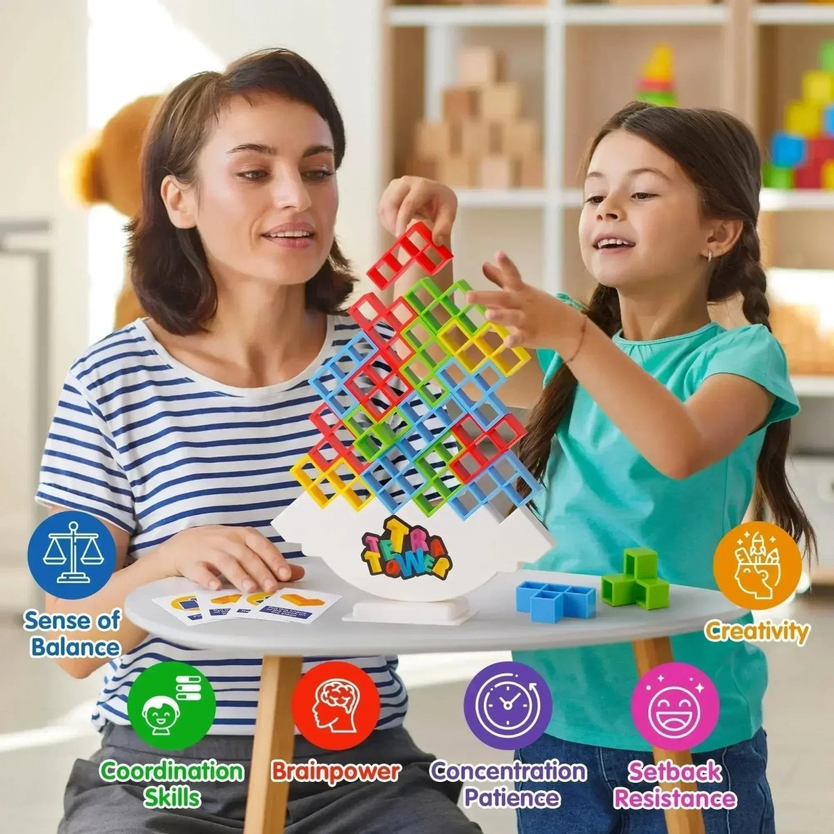 Balancing Stacking Game - Colorful Fun by PlayNest