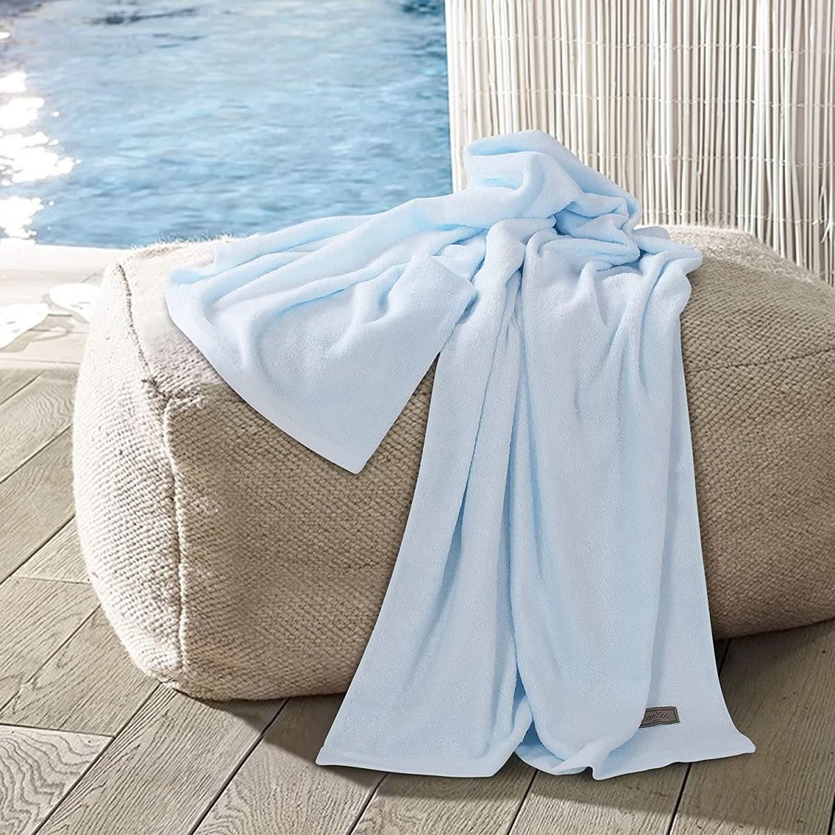Bamboo Towel - LuxeNest Soft Antibacterial Fiber Towel