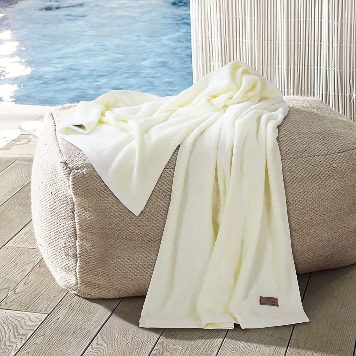 Bamboo Towel - LuxeNest Soft Antibacterial Fiber Towel