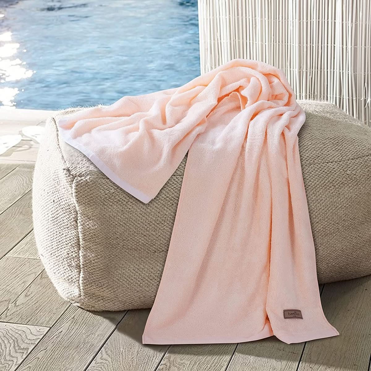 Bamboo Towel - LuxeNest Soft Antibacterial Fiber Towel