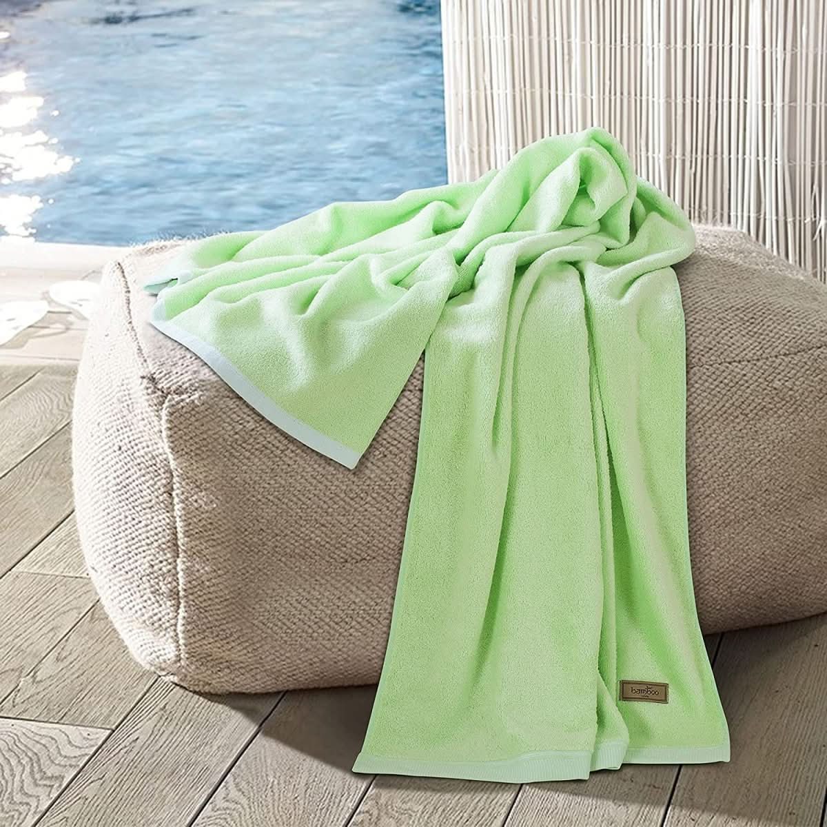 Bamboo Towel - LuxeNest Soft Antibacterial Fiber Towel