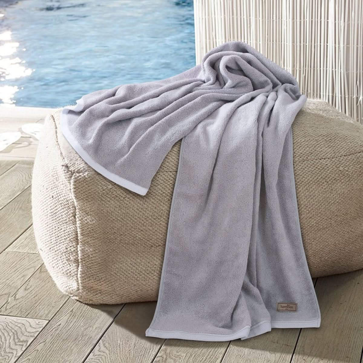 Bamboo Towel - LuxeNest Soft Antibacterial Fiber Towel