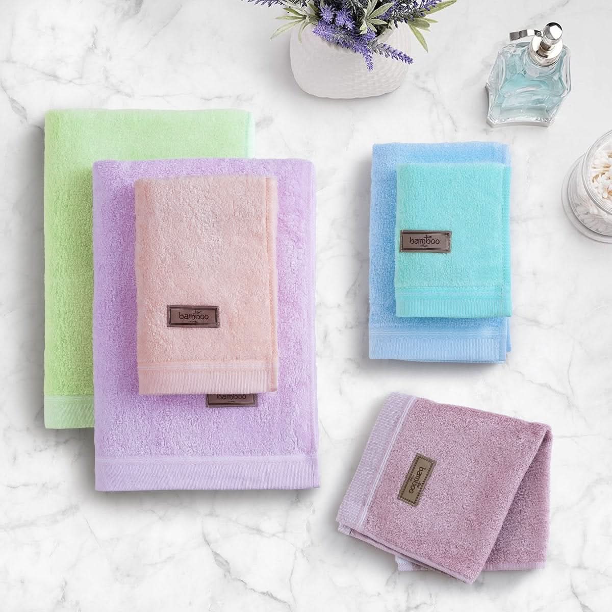 Bamboo Towel - LuxeNest Soft Antibacterial Fiber Towel