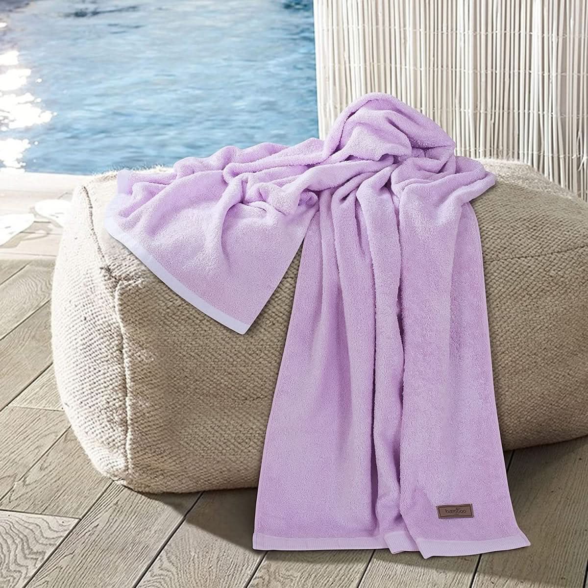 Bamboo Towel - LuxeNest Soft Antibacterial Fiber Towel