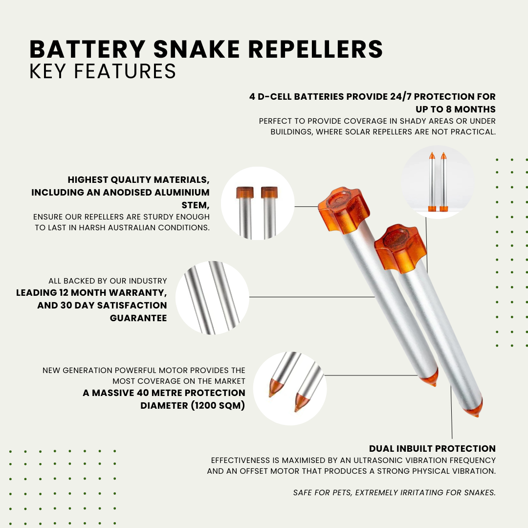 Snake Repeller Devices - SerpentGuard Weather Resistant