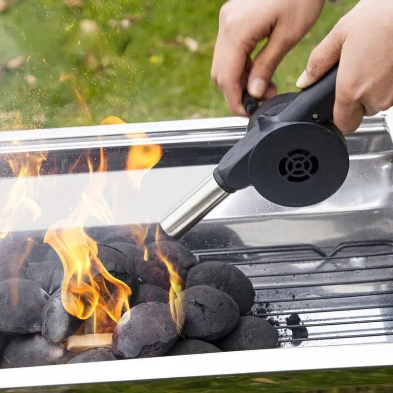 Grill Air Blower - IgnitePro Handheld Fan for Quick Lighting
