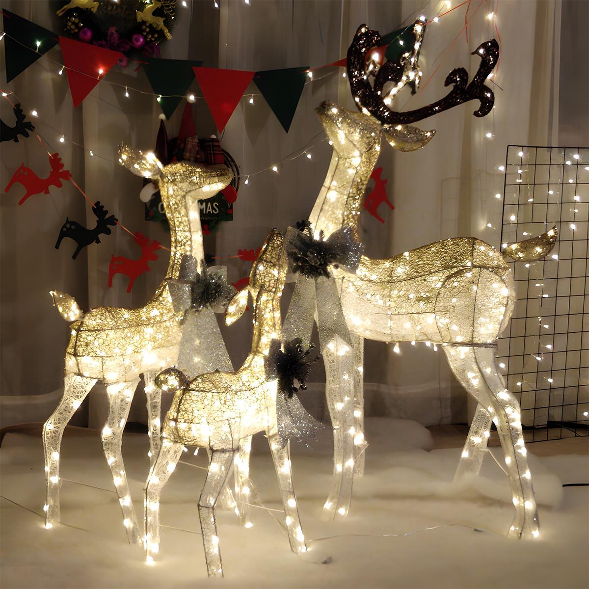 Twinkle Hooves – Luminous Reindeer LED Lights by GlowNest