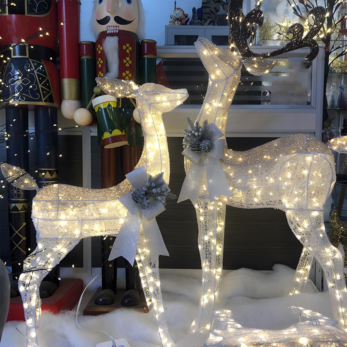 Twinkle Hooves – Luminous Reindeer LED Lights by GlowNest