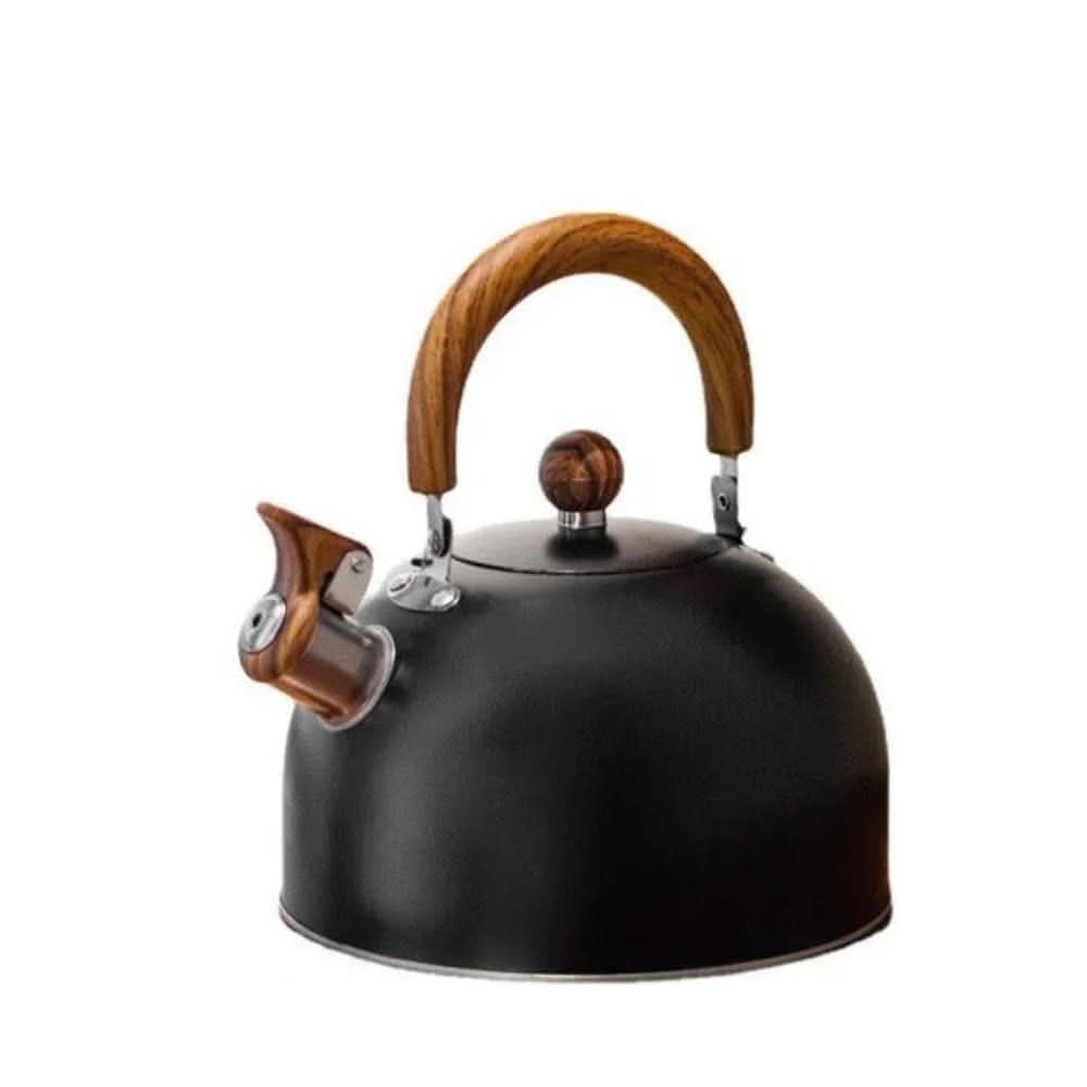 Stainless Steel Kettle - LuxeCraft 3L with Soft Grip Handle
