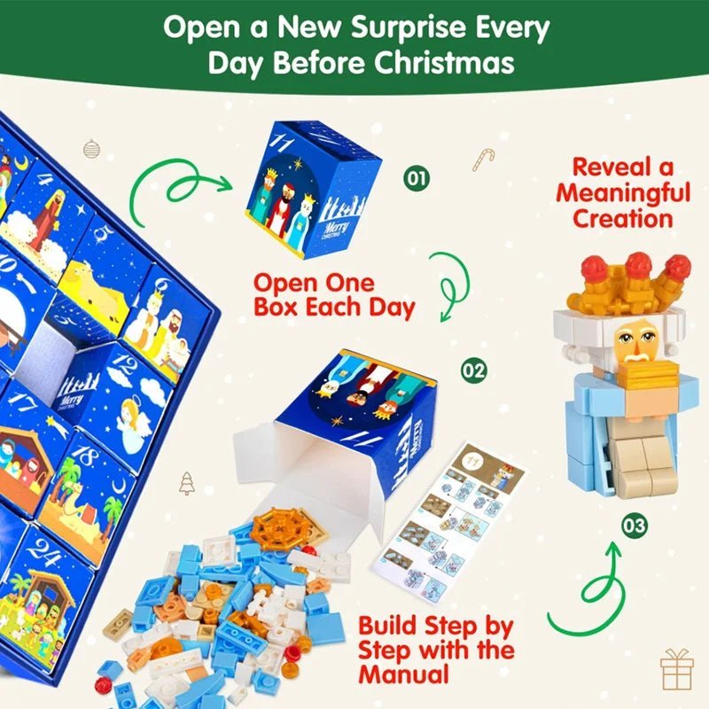 Creative DIY Advent Calendar - BuildJoy