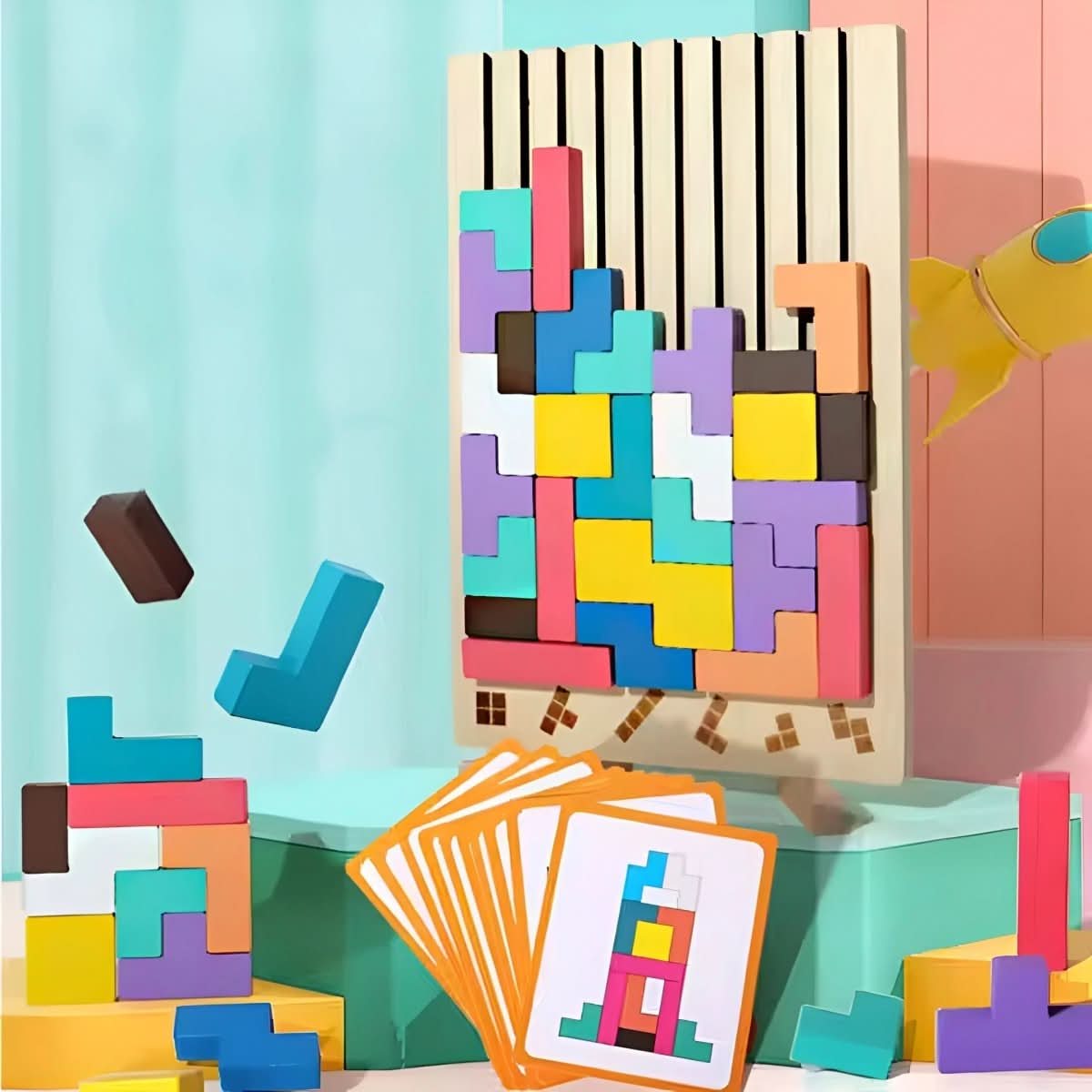 3D Wooden Puzzle - MindCraft Creations