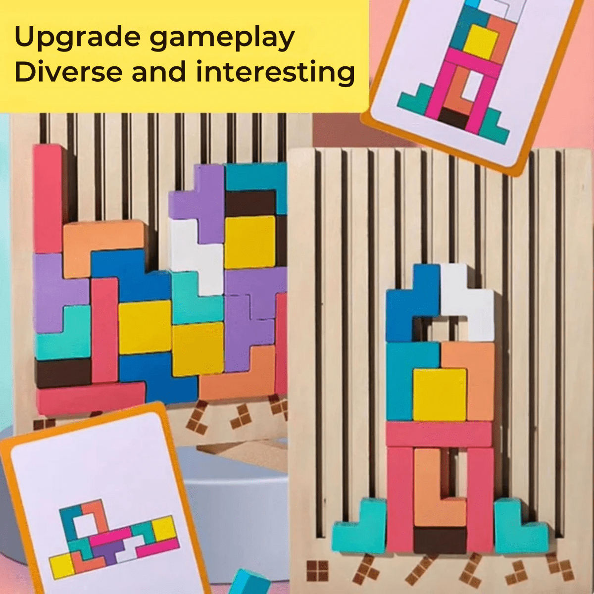 3D Wooden Puzzle - MindCraft Creations