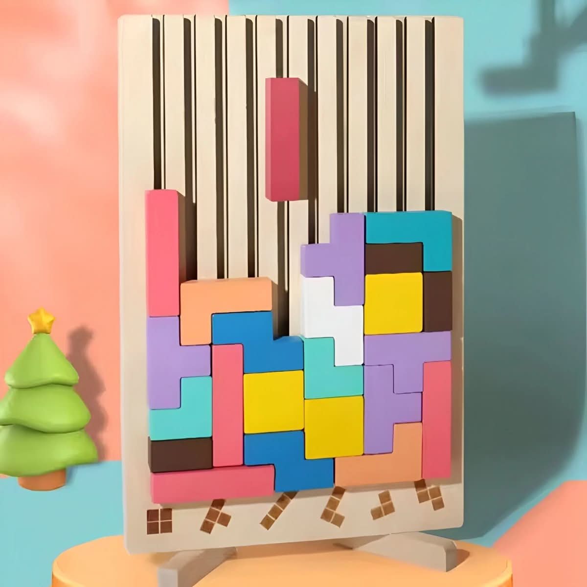 3D Wooden Puzzle - MindCraft Creations
