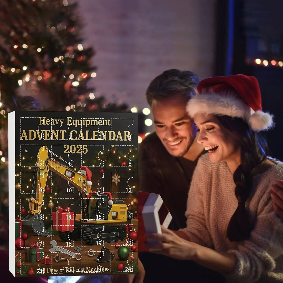 Construction Joy - 24-Day Advent Calendar with Mini Vehicles