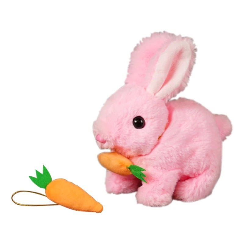 Bouncing Bunny Plush Toy - JoyfulHopper