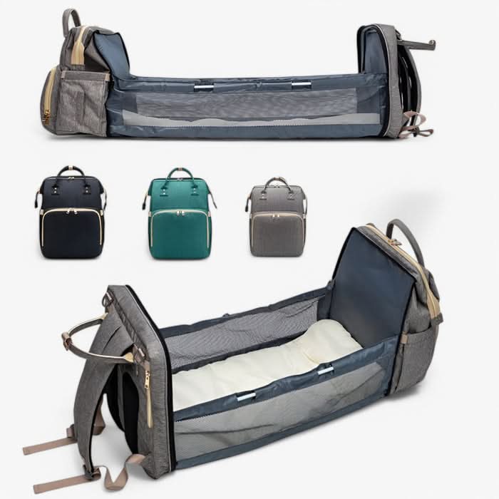 Travel Bed Baby Bag - LuxeNest 2-in-1 Comfort Solution