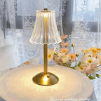 Dimmable Crystal Wireless Table Lamp - LuxeGlow